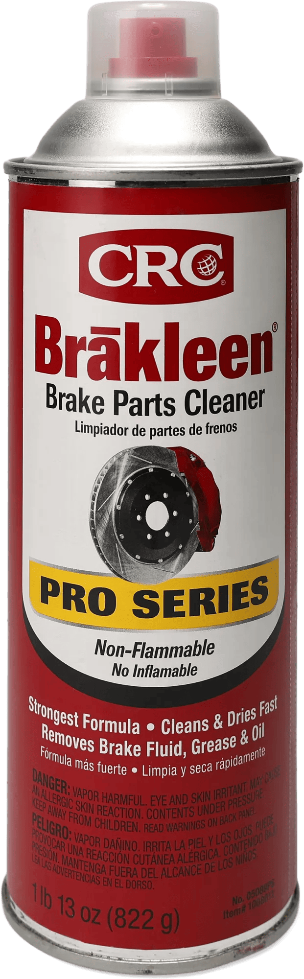 Non-Flammable Chlorinated CRC® Brakleen® Pro Series - 29 oz. Can - 12 Pack