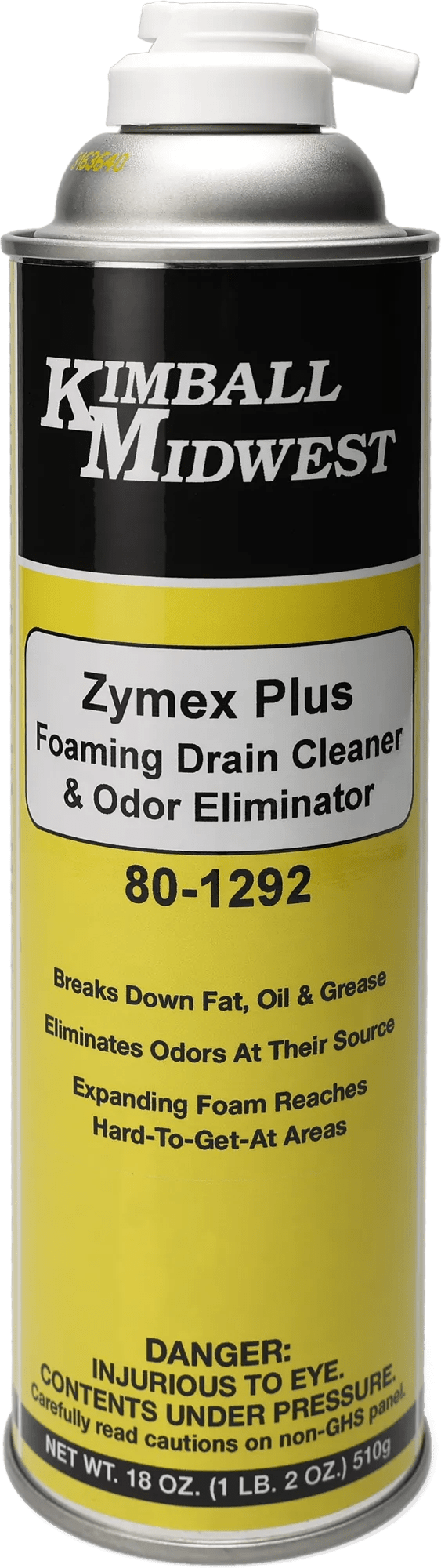 Zymex Plus Foaming Drain Cleaner & Odor Eliminator - 20 oz.