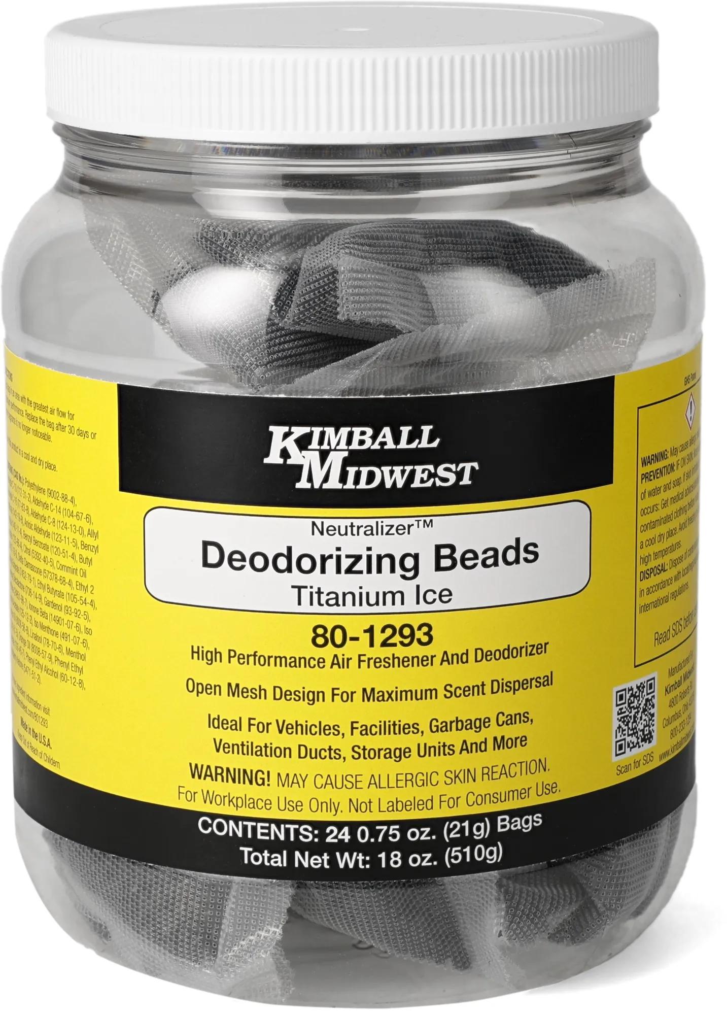 Neutralizer™ Titanium Ice Deodorizing Beads - 6 Pack