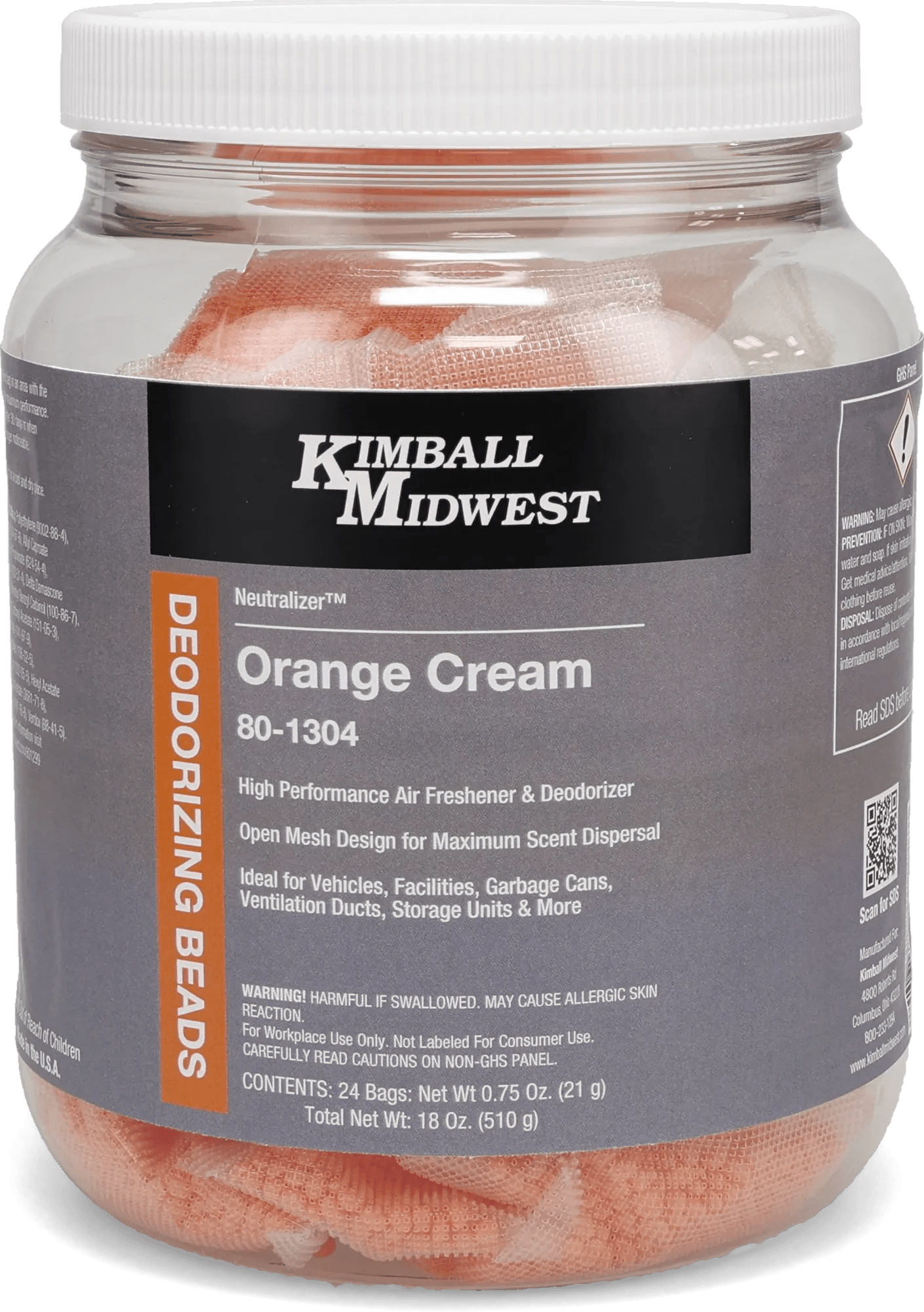 Neutralizer™ Orange Cream Deodorizing Beads