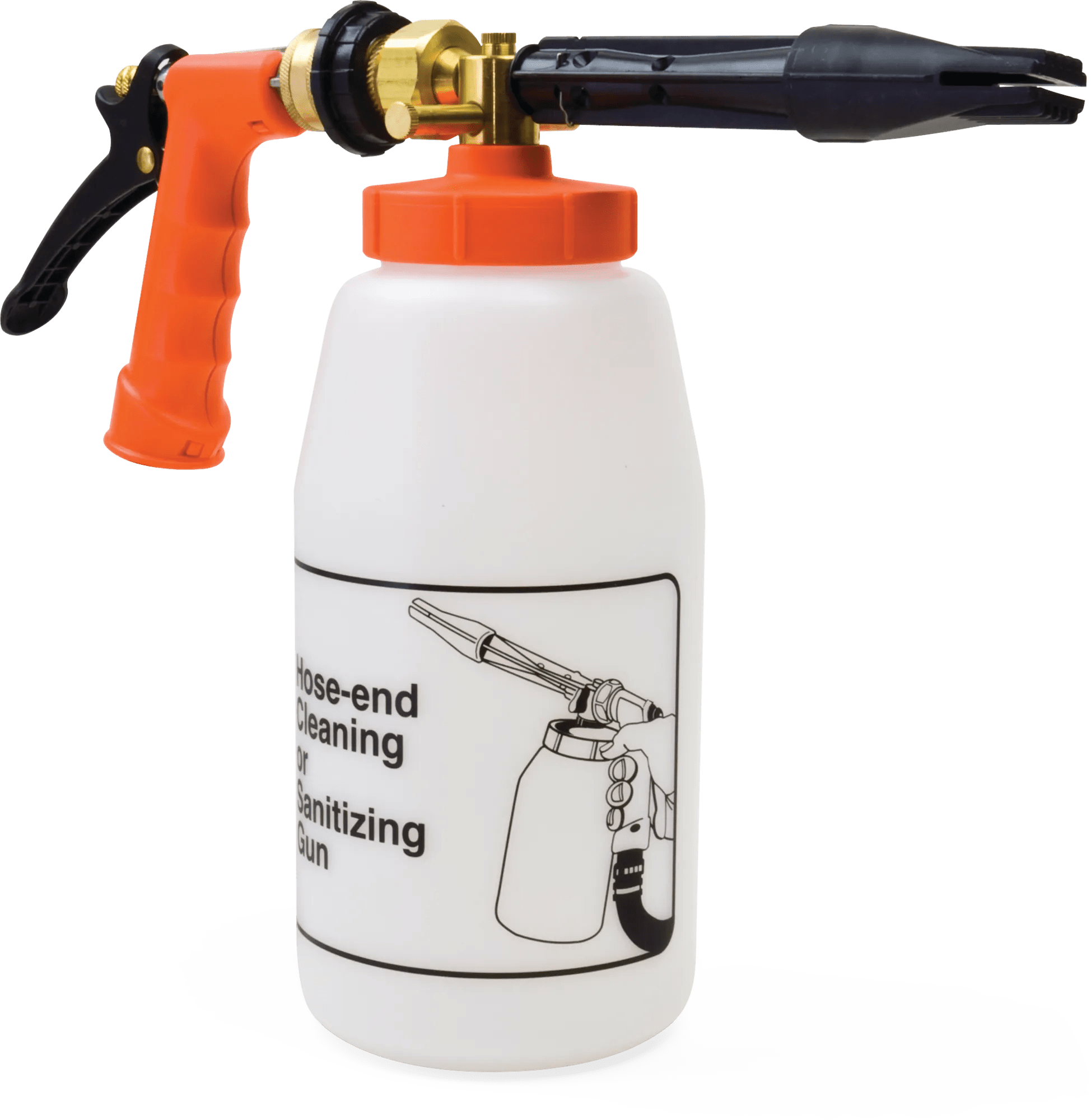 1/2 Gallon Hose End Siphoning Foam Gun