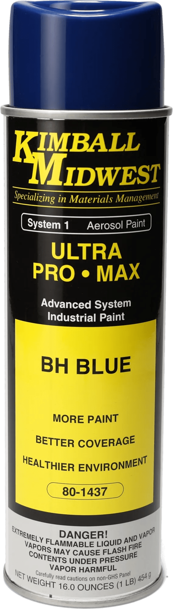 BH Blue Ultra Pro•Max Oil-Based Enamel Spray Paint - 20 oz. Can