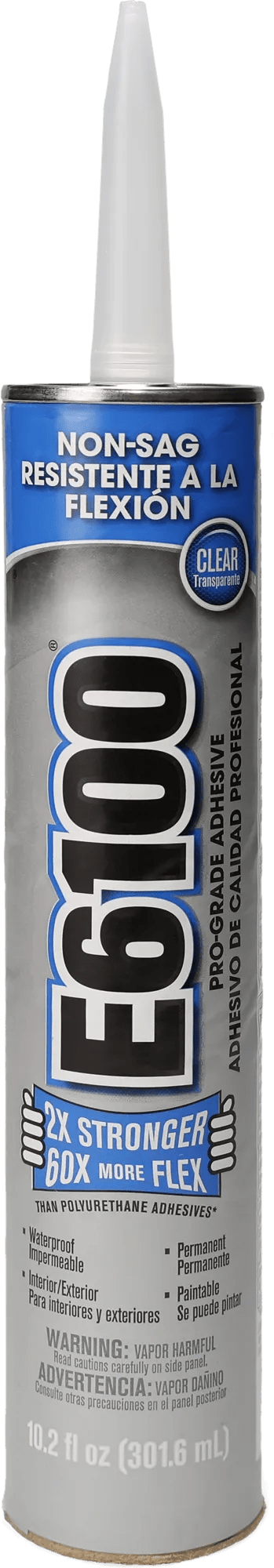 E6100 Industrial Clear Adhesive