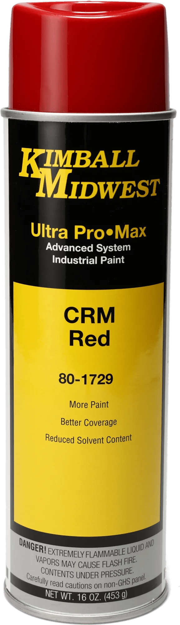 CRM Red Ultra Pro•Max Oil-Based Enamel Spray Paint - 20 oz. Can