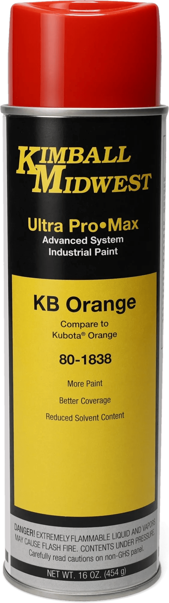 KB Orange Ultra Pro•Max Spray Paint - 20 oz. Can