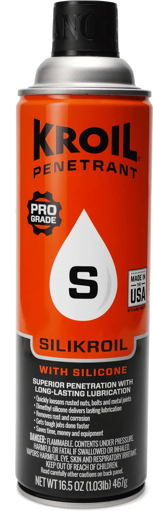 Silikroil® Penetrating Oil with Silicone - 16.5 oz. Can