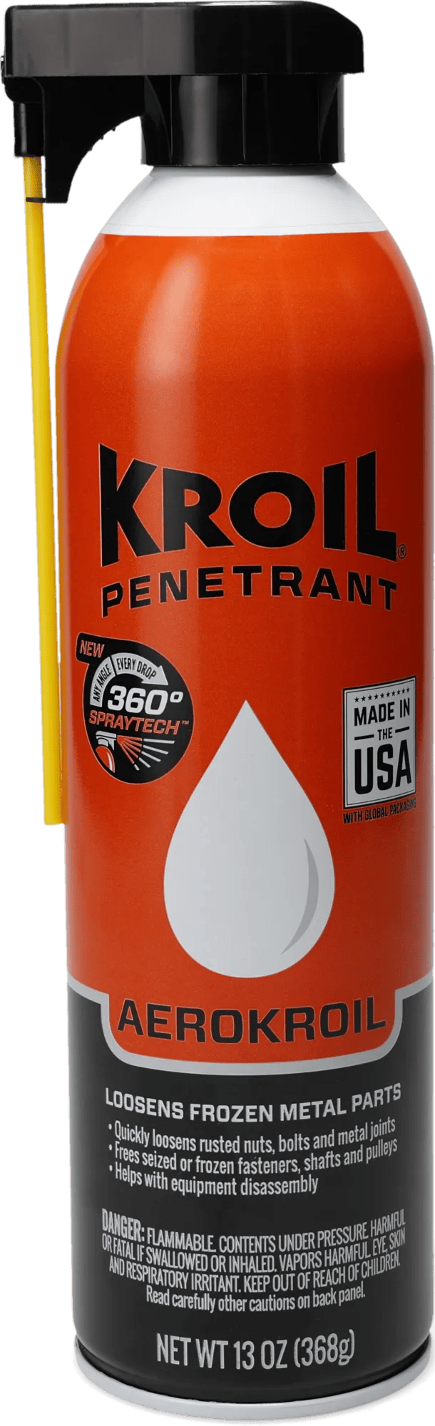 Kroil® Penetrating Oil with SprayTech™ Nozzle - 12 Pack
