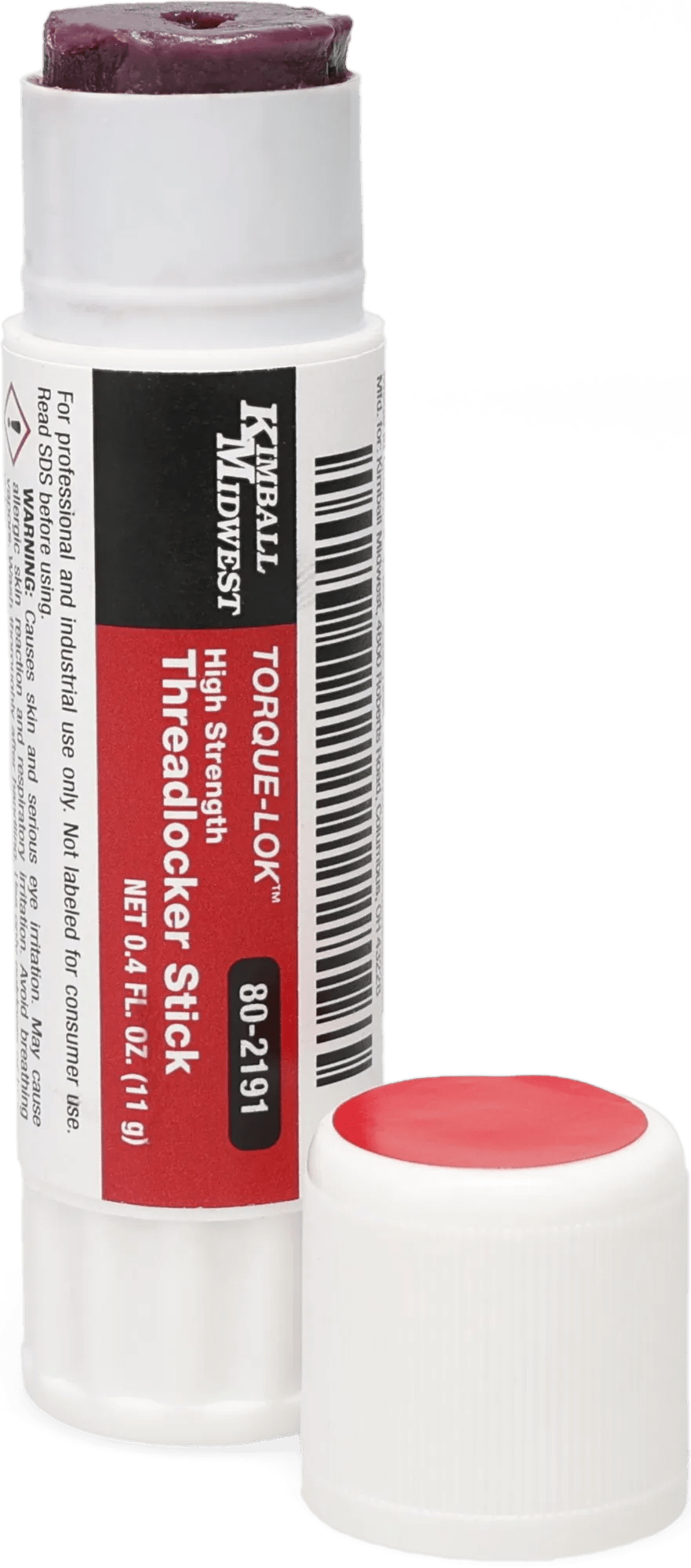 Torque-Lok™ High Strength Red Formula Threadlocker - .39 oz. Stick