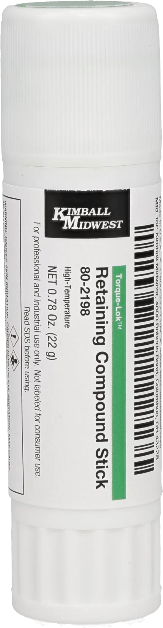 Hi-Temp Green Retaining Compound Stick - 22 g