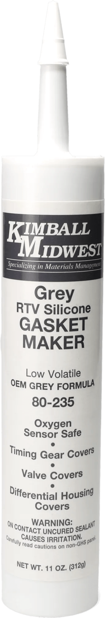 Grey RTV Silicone Gasket Maker - 11 oz. Tube
