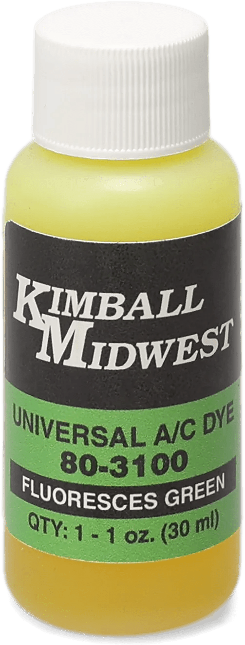 Fluorescent Leak Detection Dye 1 oz. Bottle - 6 Pack