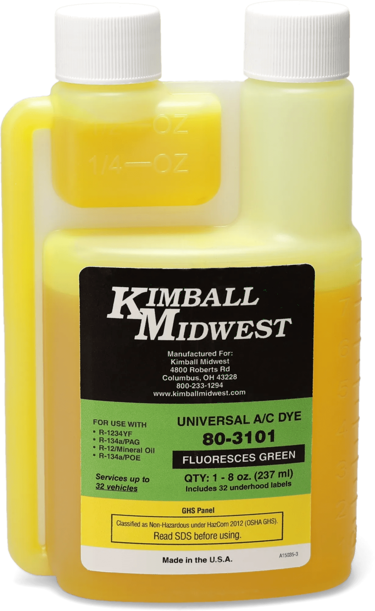 Fluorescent Leak Detection Dye oz. Bottle