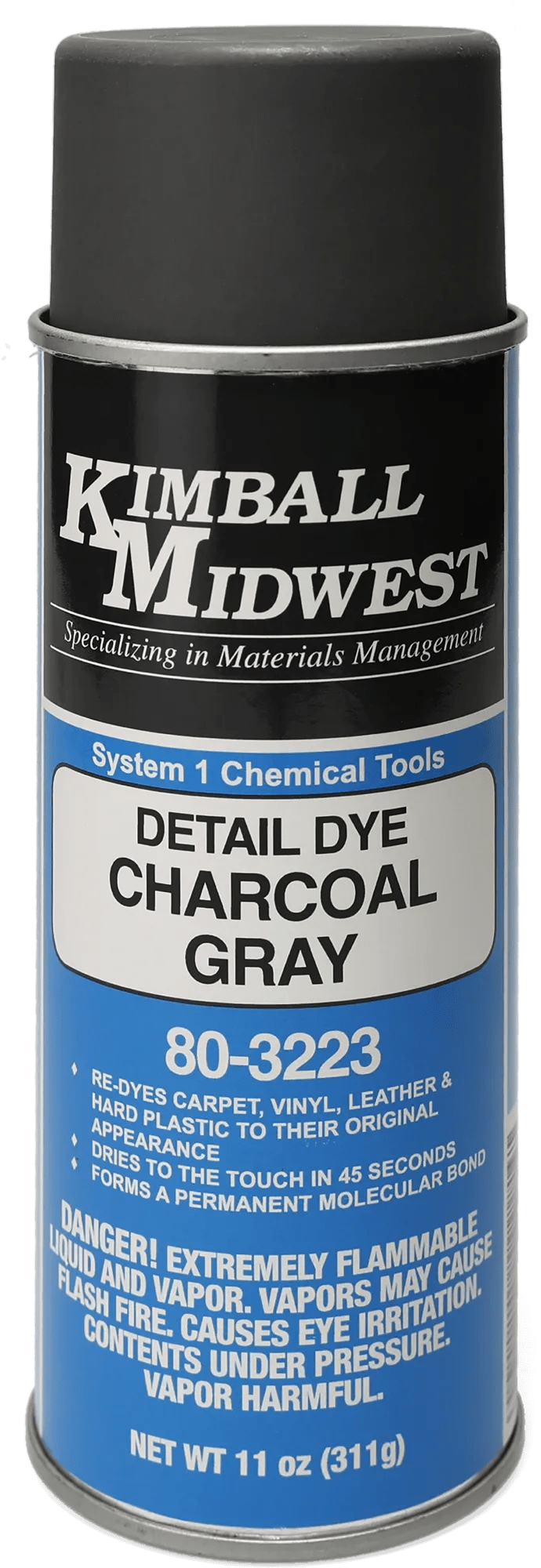 Charcoal Gray Detail Dye 16 oz. Can