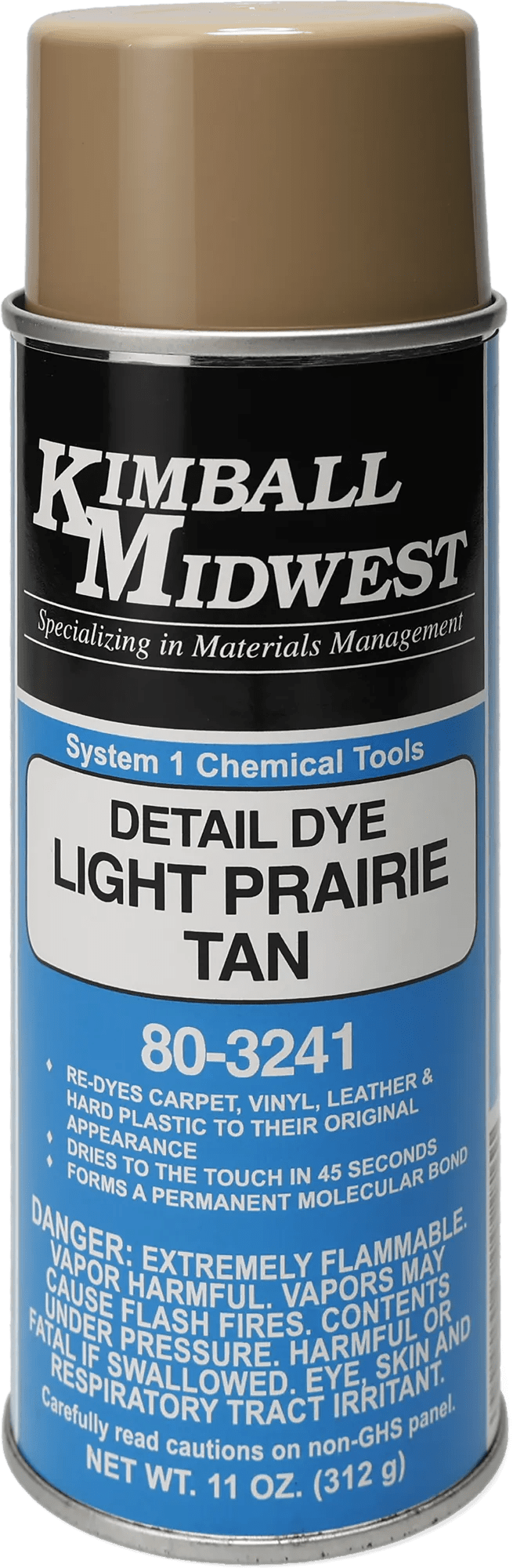 Light Prairie Tan Detail Dye 16 oz. Can - 12 Pack