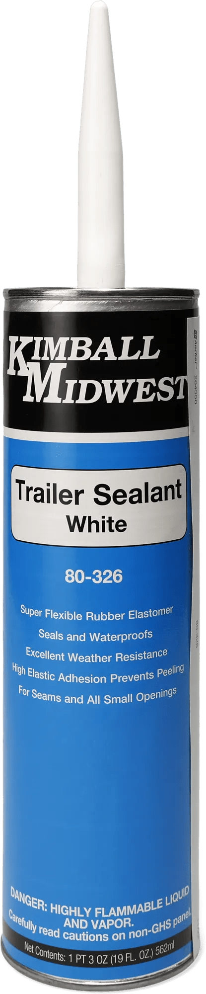 Fast Seal XL Trailer Sealant - White - 19 oz. Tube