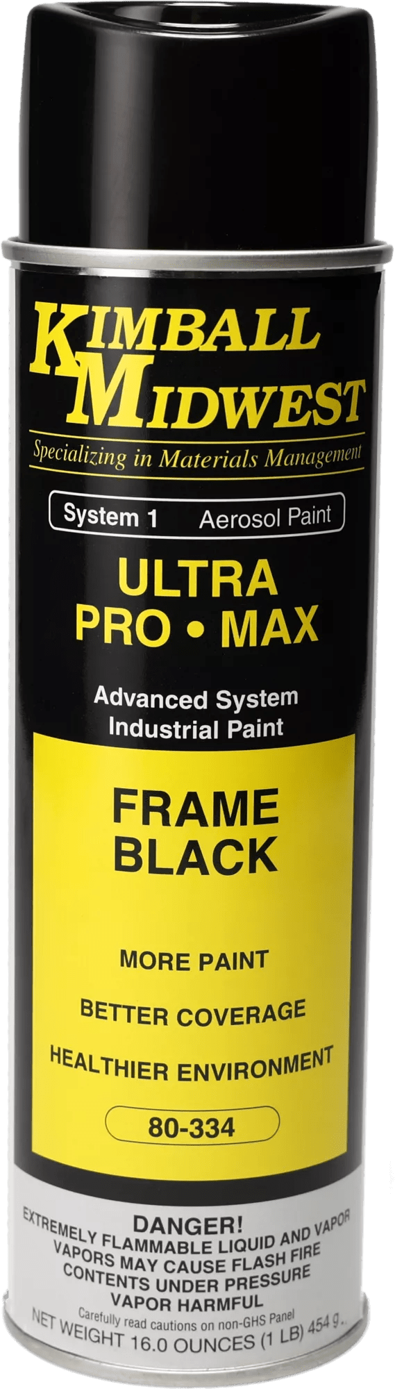 Frame Black Ultra Pro•Max Weather-Resistant Enamel Spray Paint - 20 oz. Can