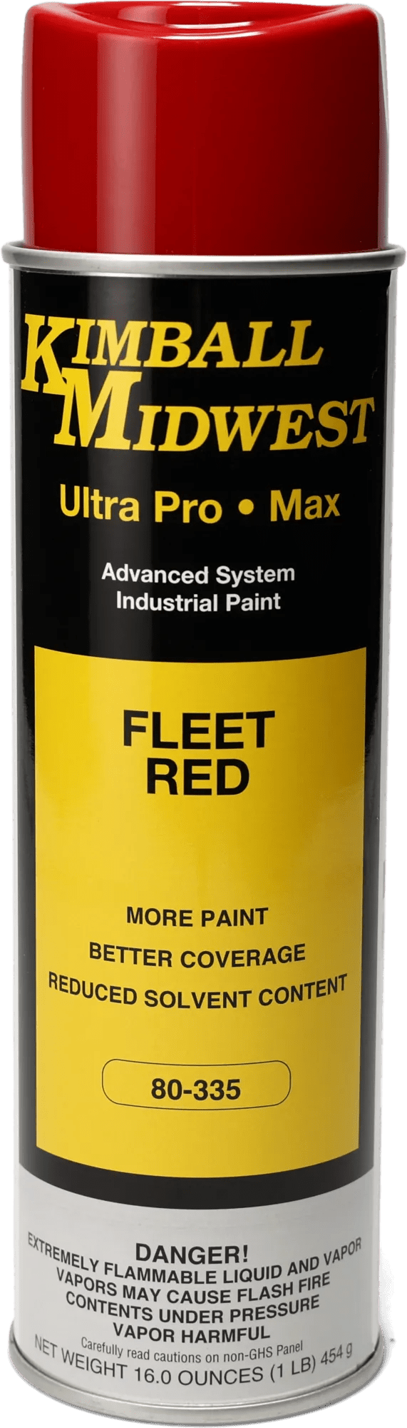 Fleet Red Ultra Pro•Max Weather-Resistant Enamel Spray Paint - 20 oz. Can