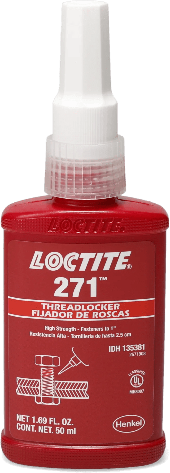 #271 High Strength Threadlocker - 50 mL Bottle