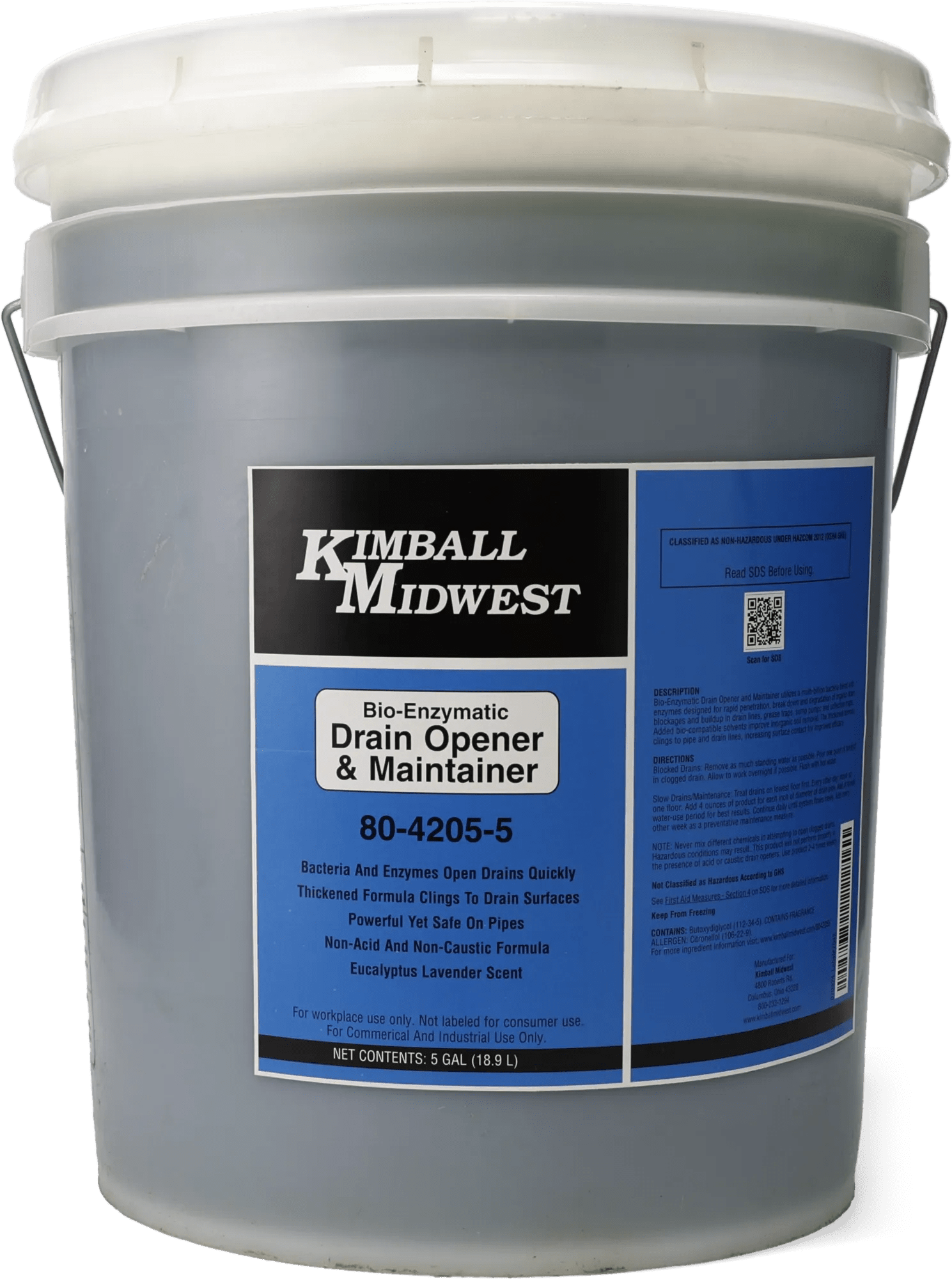 Bio-Enzymatic Drain Opener & Maintainer - 5 Gallon