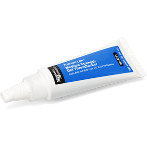 Torque-Lok™ Medium Strength Blue Formula Gel Threadlocker - 50 mL Tube - 6 Pack