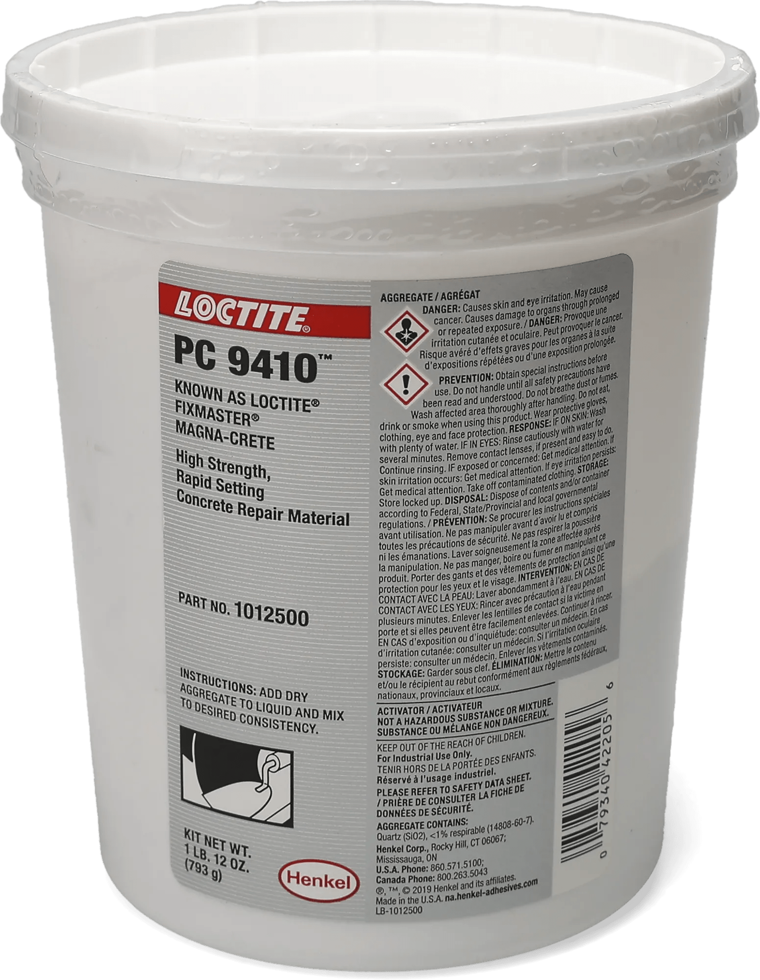 Loctite Fixmaster Magna-Crete™ - 1 Gallon