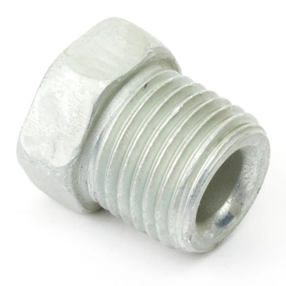 1/4" x 1/2"-20 Domestic Brake Line Inverted Flare Tube Nut