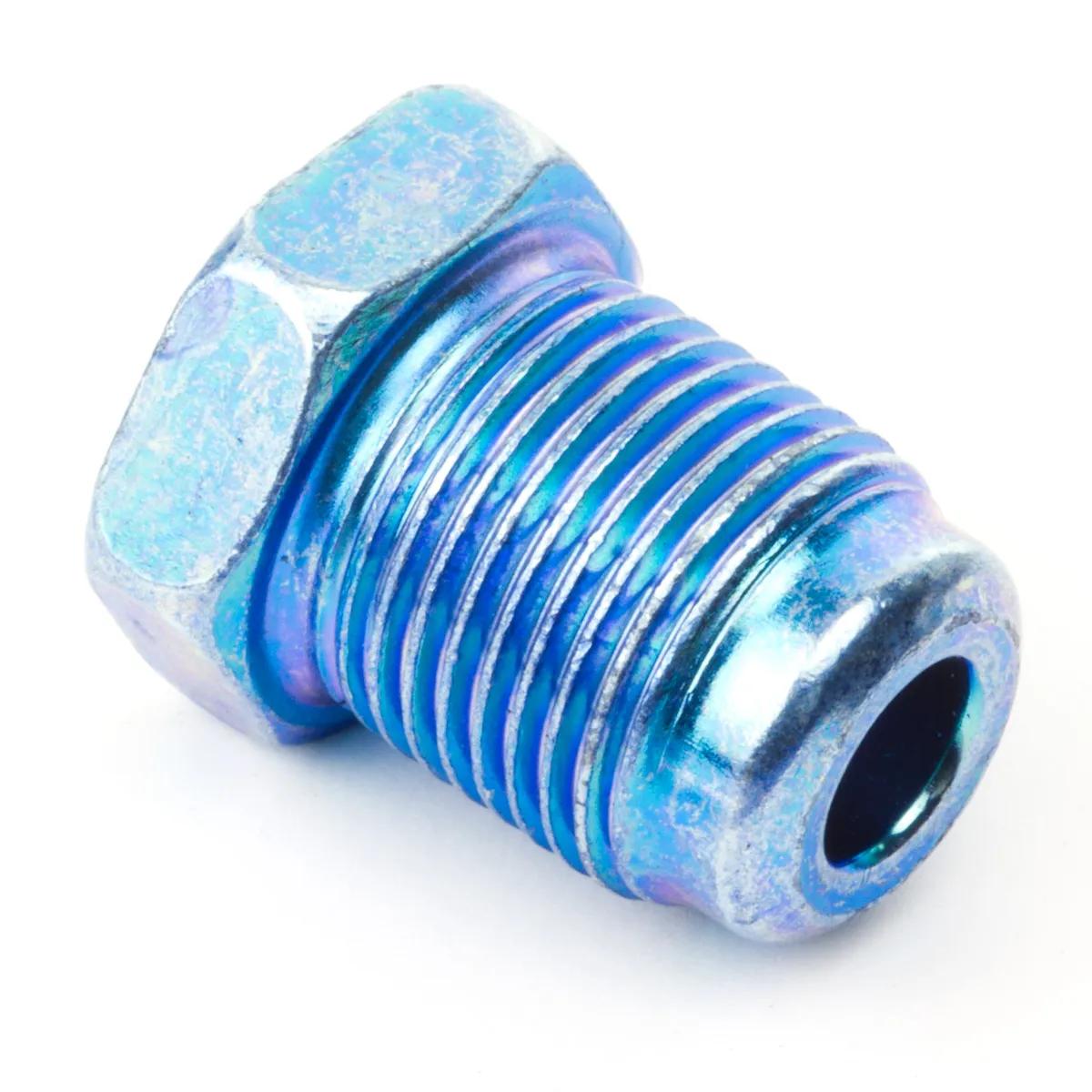 3/16" x M12 x 1.0 Import Brake Line Bubble Flare Tube Nut