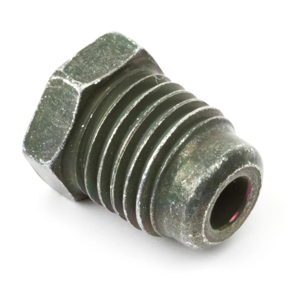 3/16" x M13 x 1.5 Import Brake Line Bubble Flare Tube Nut