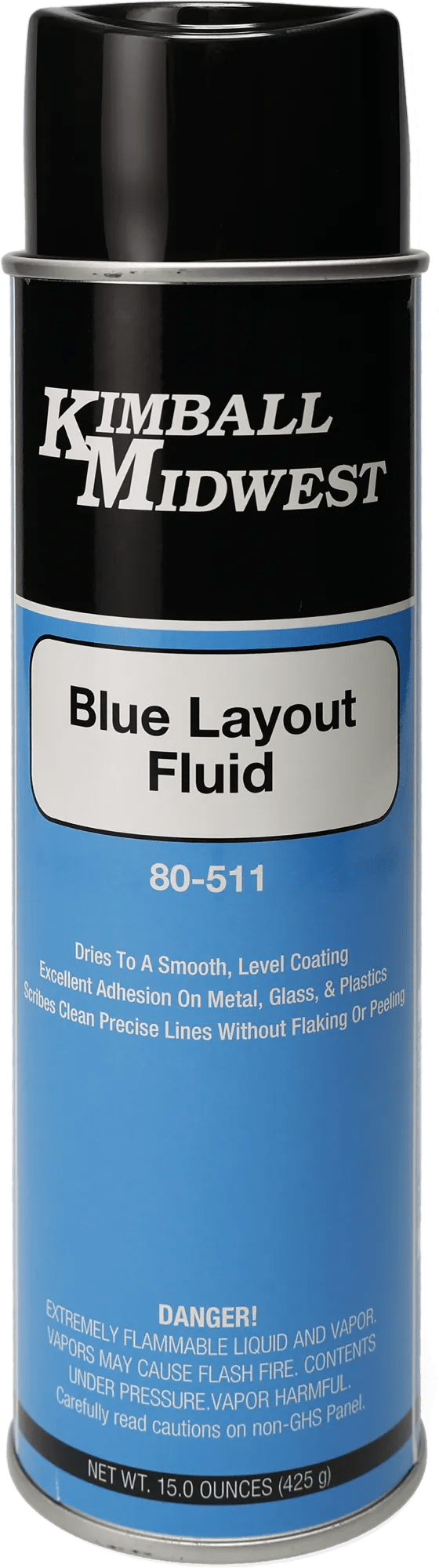 Blue Layout Fluid Surface Coating Spray
