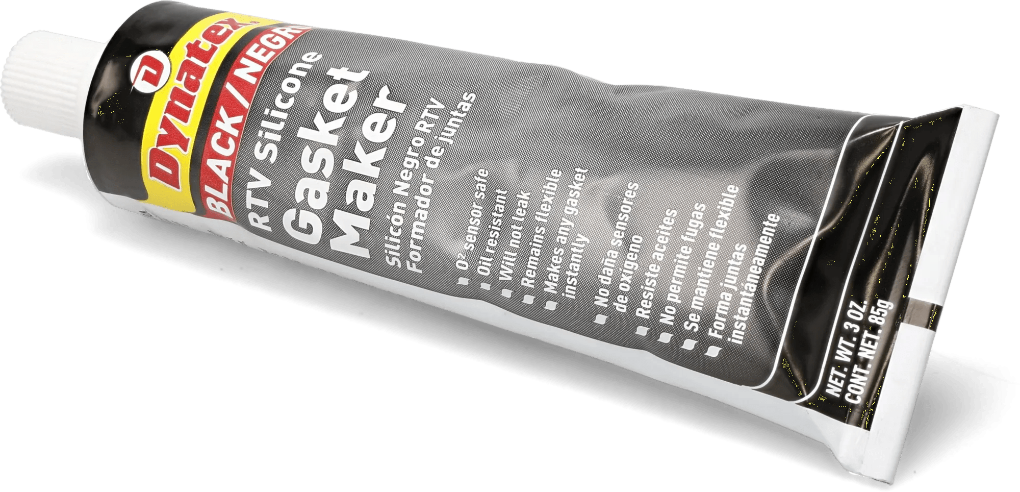 Dynatex Black RTV Silicone Gasket Maker and Sealant