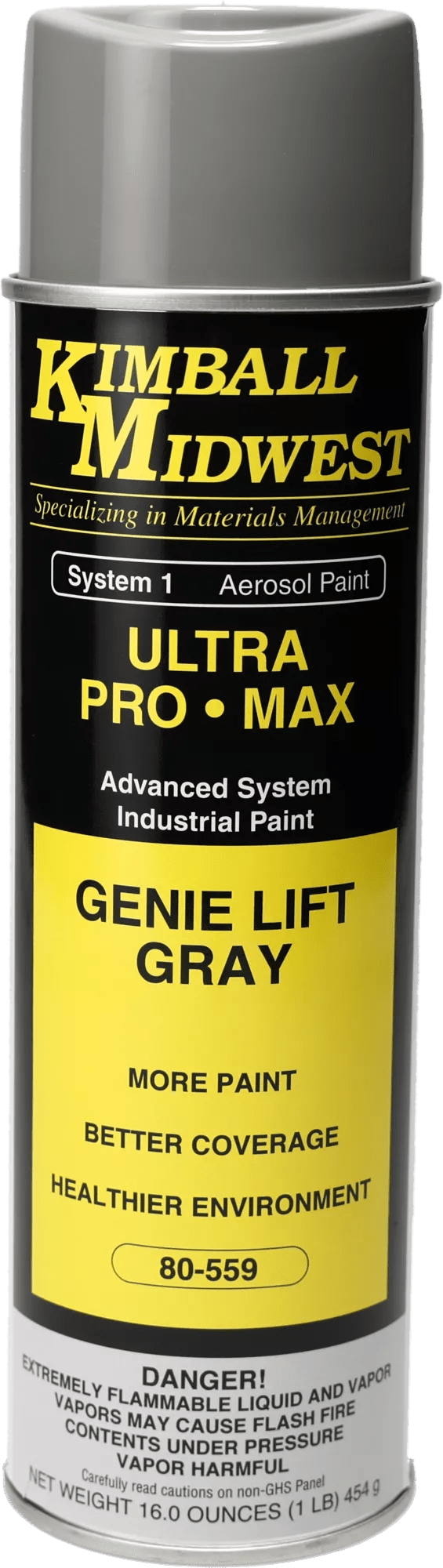 GL Gray Ultra Pro•Max Oil-Based Enamel Spray Paint - 20 oz. Can