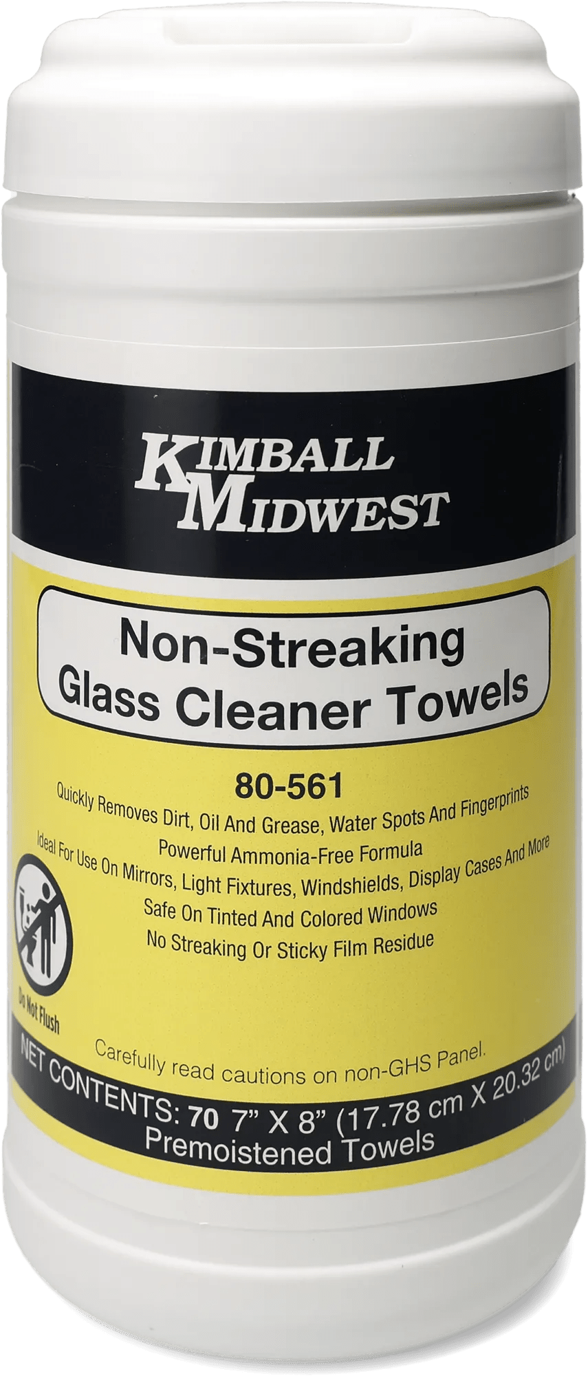 Glass-Free Glass Cleaner Towels - 6 Pack