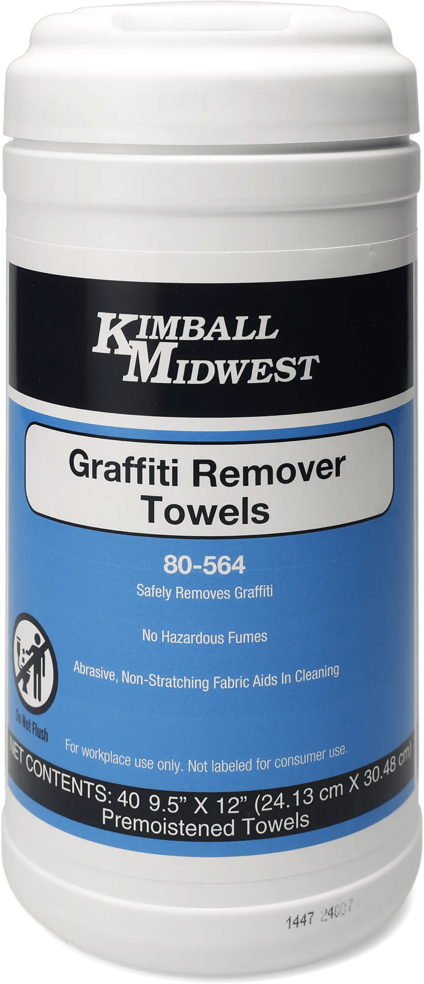 One-Step Graffiti Remover Towels - Bulk