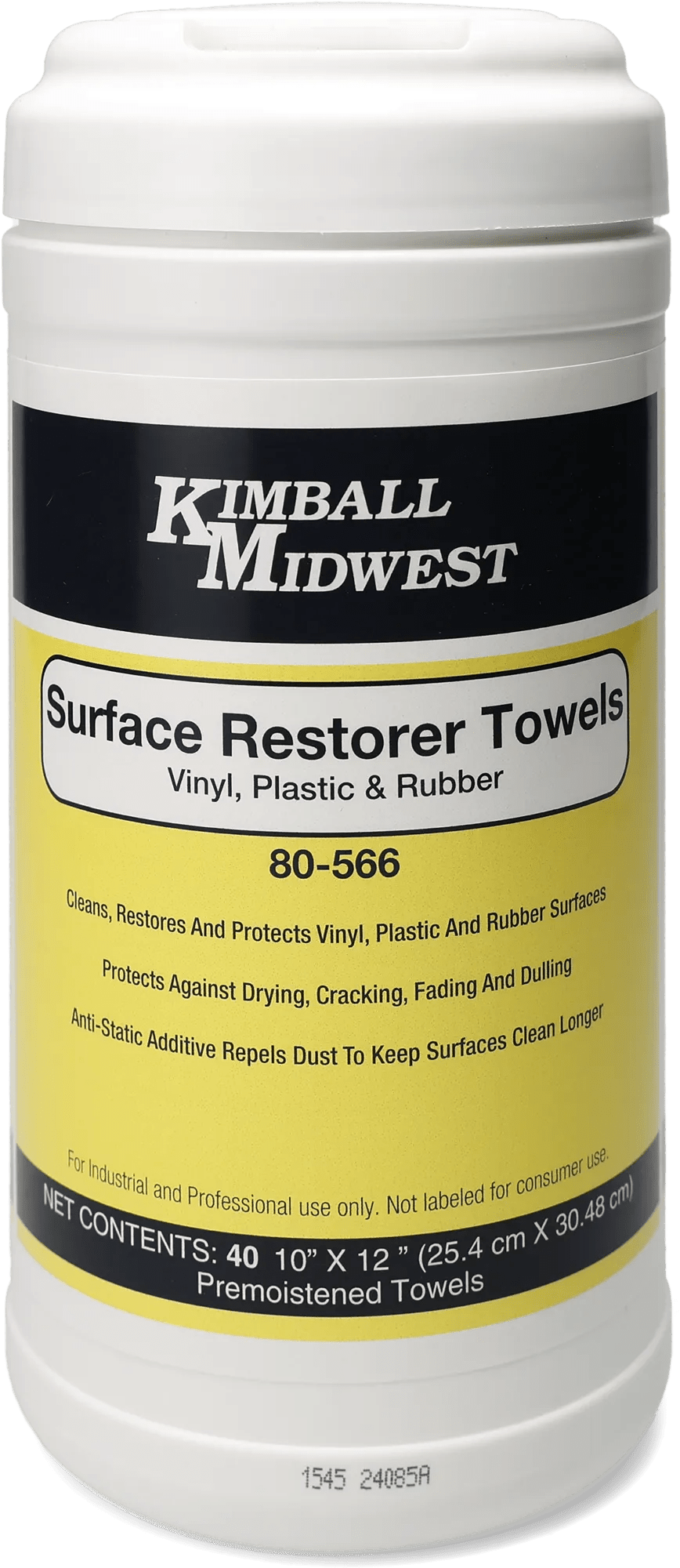 Ultra Vinyl Restorer Towels - 40 Pack