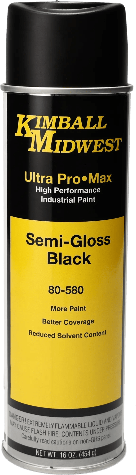 Semi-Gloss Black Ultra Pro•Max Oil-Based Enamel Spray Paint - 20 oz. Can