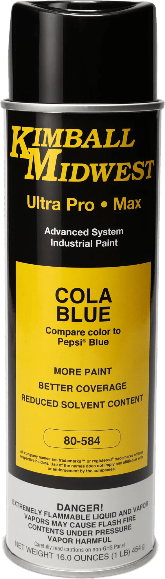 Cola Blue Ultra Pro•Max Oil-Based Enamel Spray Paint - 20 oz. Can
