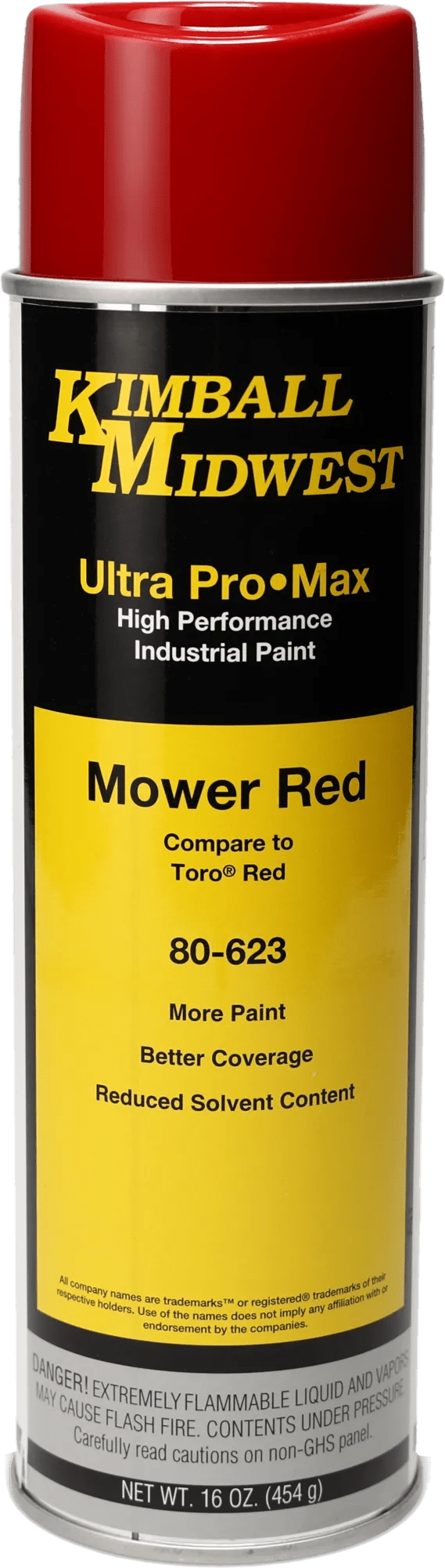 Mower Red Ultra Pro•Max Oil-Based Enamel Spray Paint - 20 oz. Can