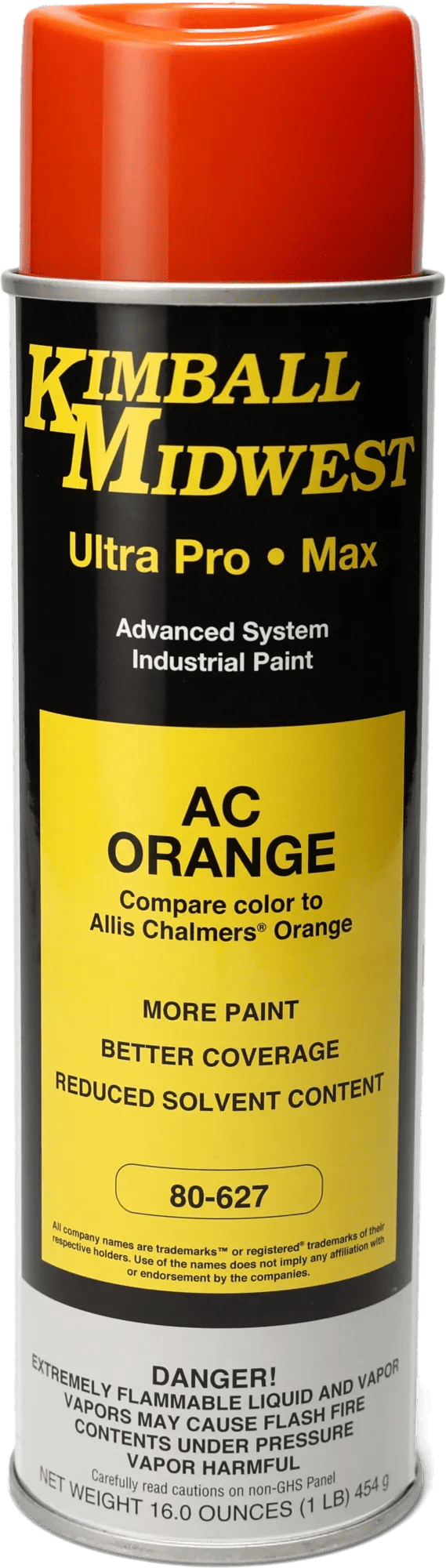 AC/OM Orange Ultra Pro•Max Oil-Based Enamel Spray Paint - 20 oz. Can