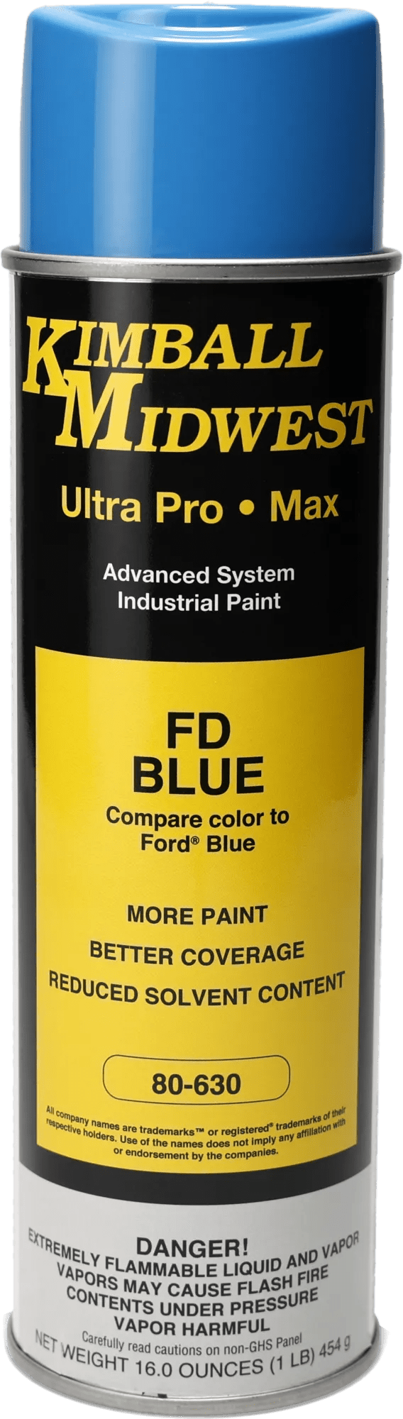 FD Blue Ultra Pro•Max Oil-Based Enamel Spray Paint - 20 oz. Can