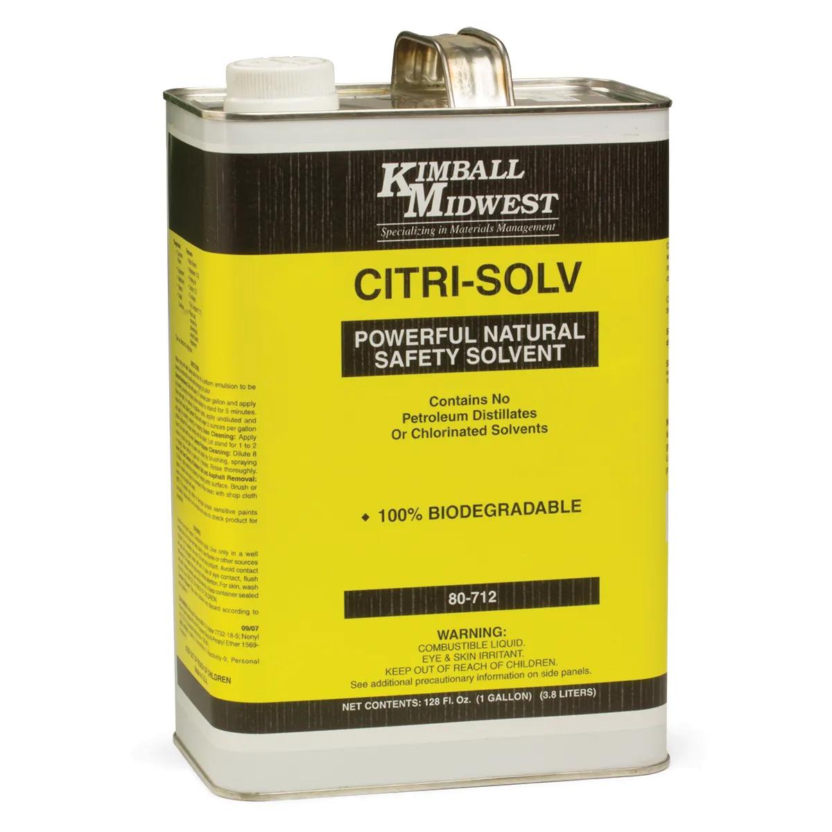 Citri-Solv Powerful Natural Safety Solvent - One Quart Can - 4 Pack