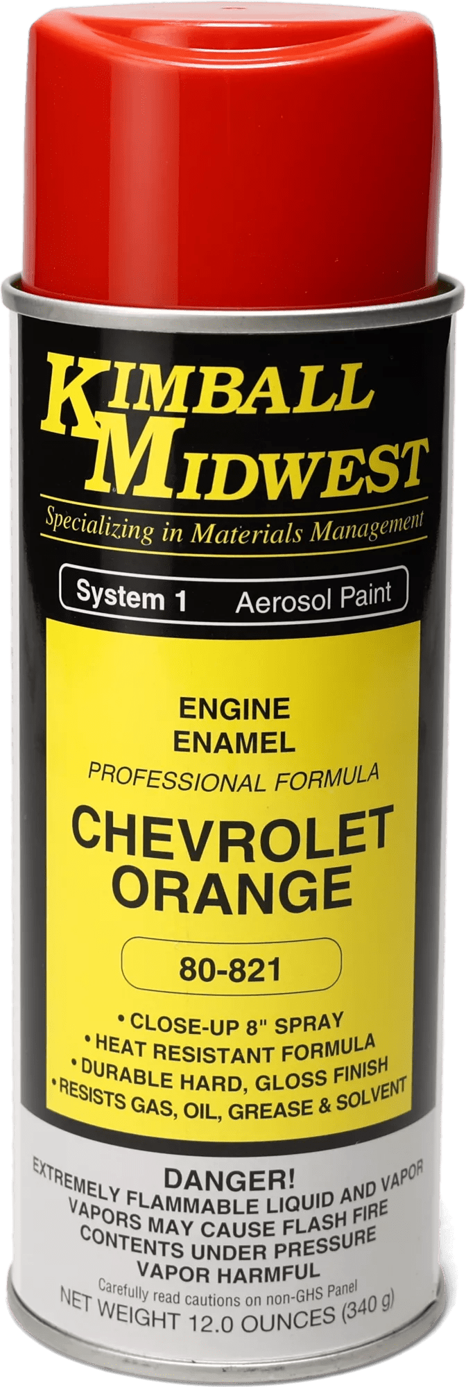 CHV Orange Engine Oil-Based Enamel Spray Paint