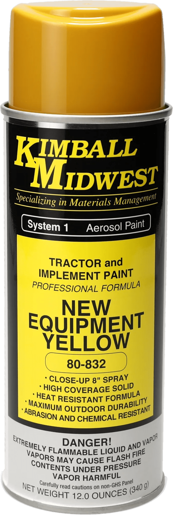 New Equipment Yellow Spray Paint - 16 oz. Can