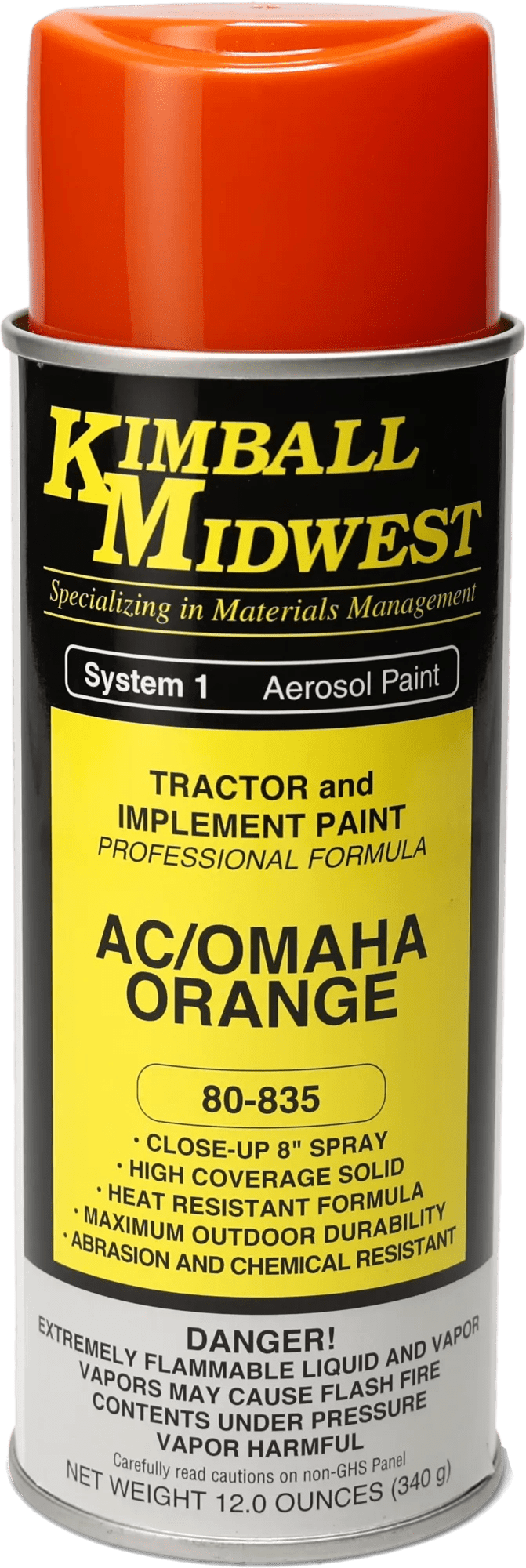 AC/OM Orange Spray Paint - 16 oz. Can