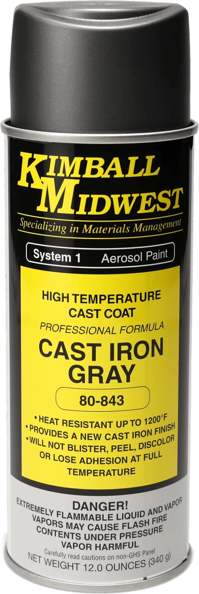 Cast Iron Gray High Temperature Cast Coat