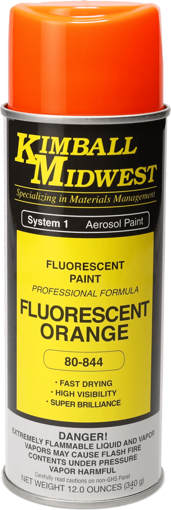 Fluorescent Orange Spray Paint - 16 oz. Can