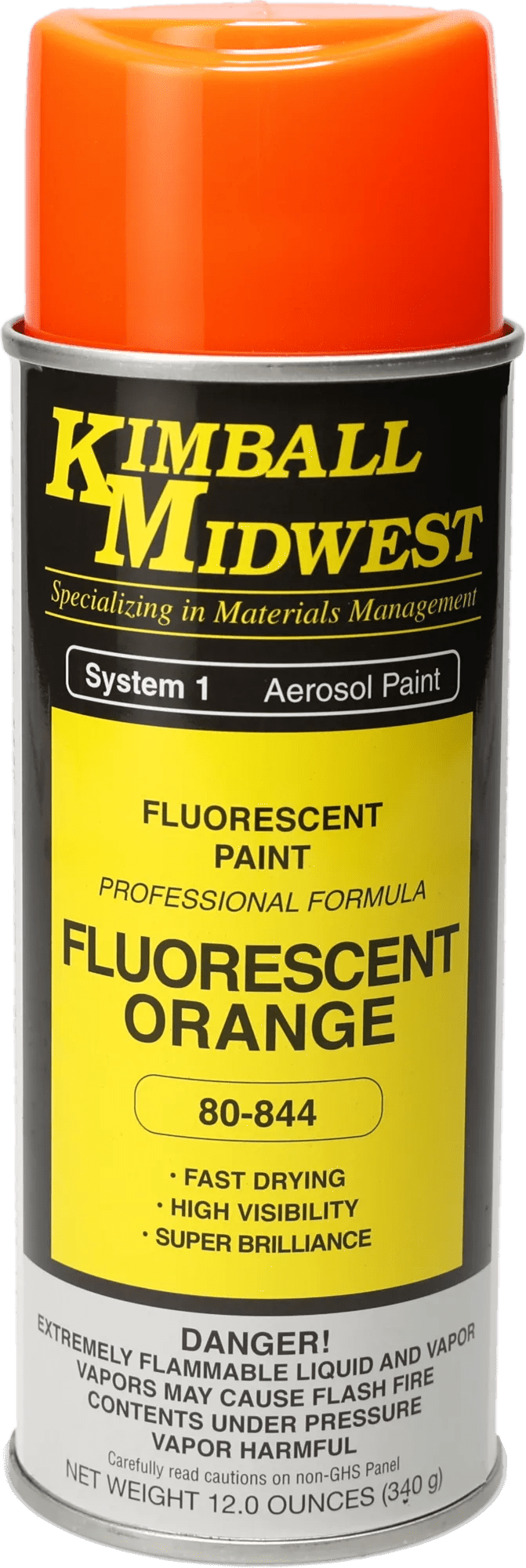 Fluorescent Orange Spray Paint - 16 oz. Can