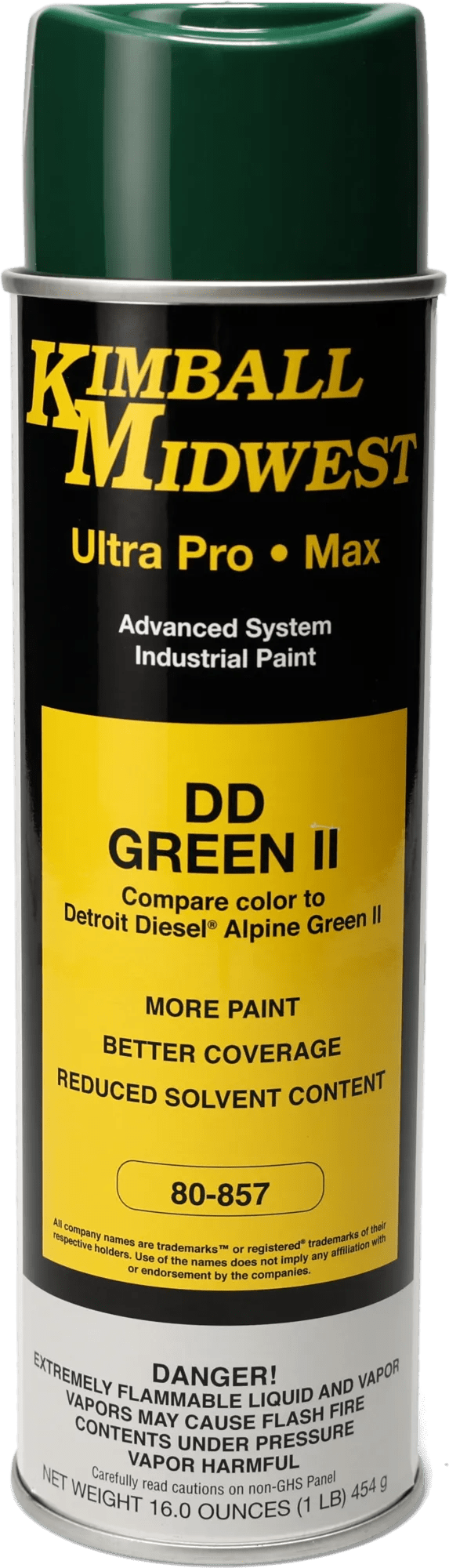 DD Green II Ultra Pro•Max Oil-Based Enamel Spray Paint - 20 oz. Can