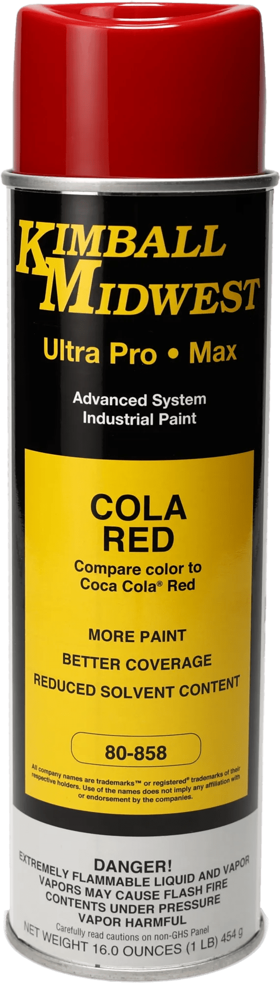 Cola Red Ultra Pro•Max Oil-Based Enamel Spray Paint - 20 oz. Can