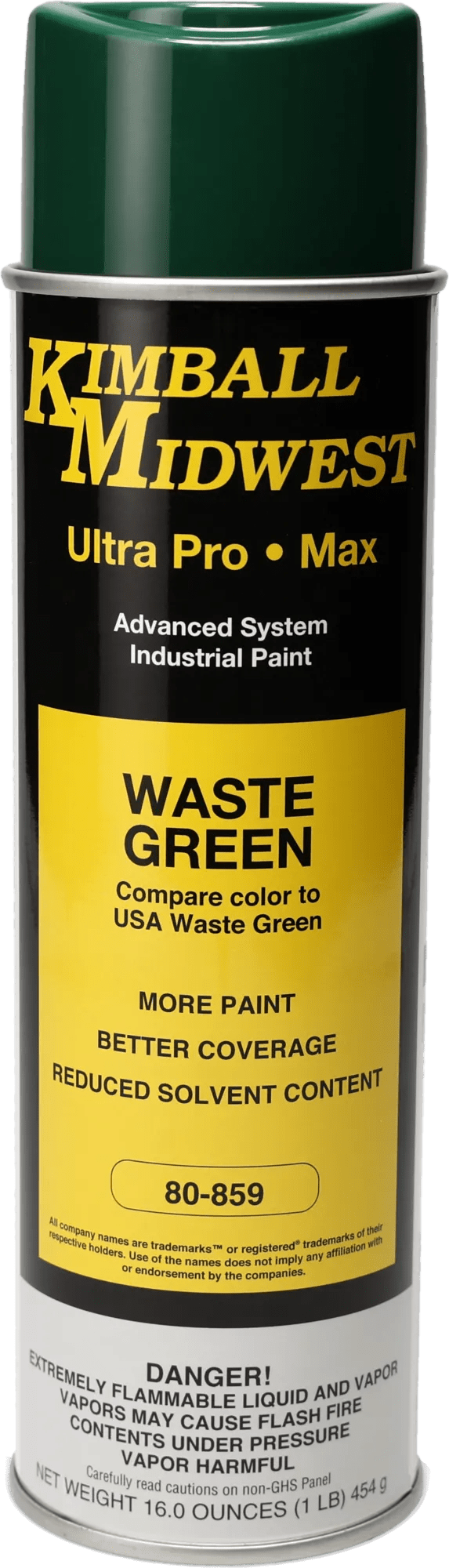 Waste Green Ultra Pro•Max Oil-Based Enamel Spray Paint - 20 oz. Can