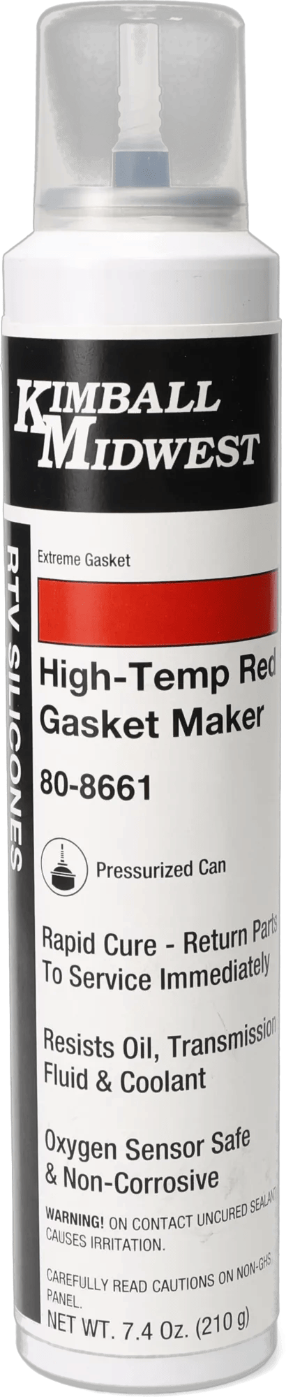 High Temp Red Extreme Gasket RTV II Silicone Gasket Maker - 7.4 oz. Pressurized Can